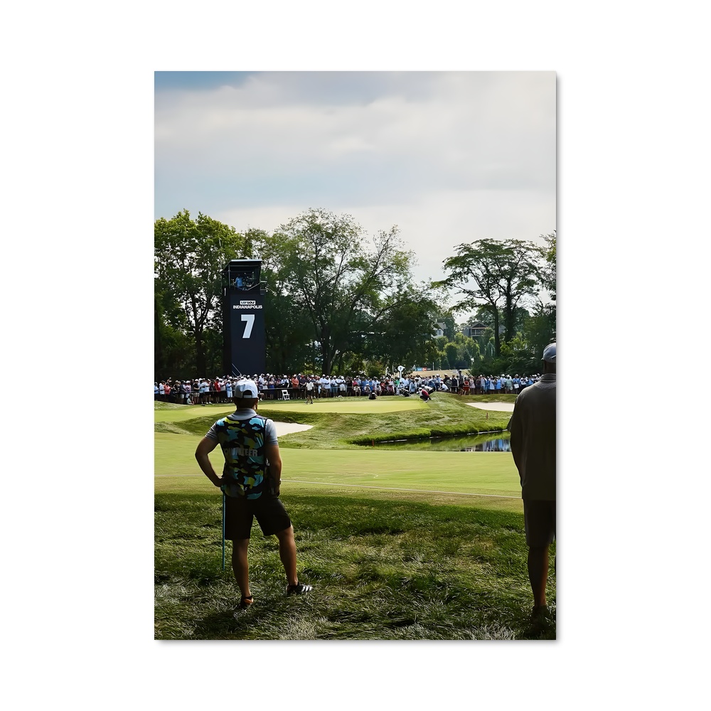 Poster Swing Éclair – affiche Golf